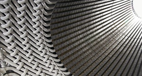 Coil end of a stator winding 